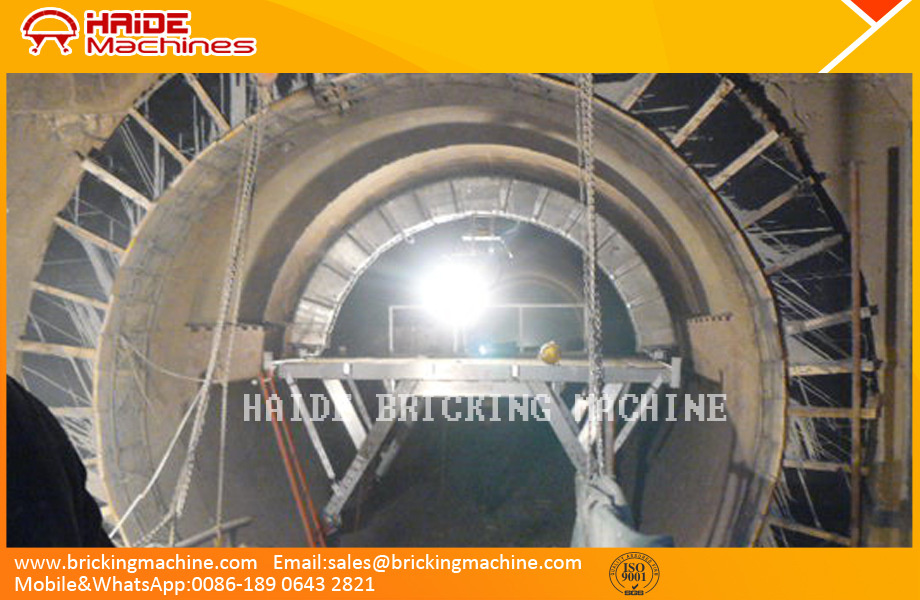 Supply of pneumatic rotary kiln bricking machine