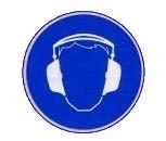 Ears protection sign