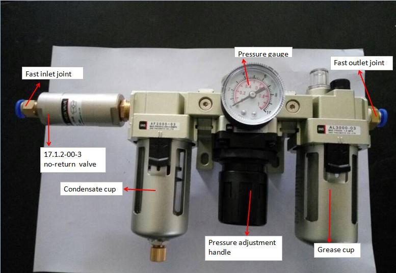 Oil-water separator schematic