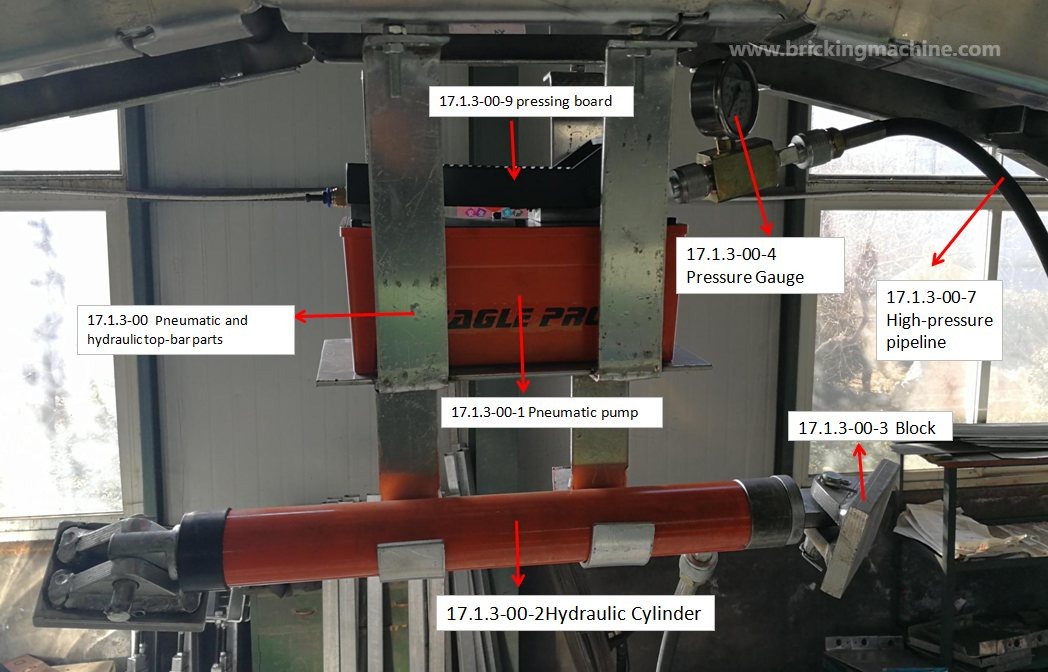 Pneumatic pump and hydraulic cylinder