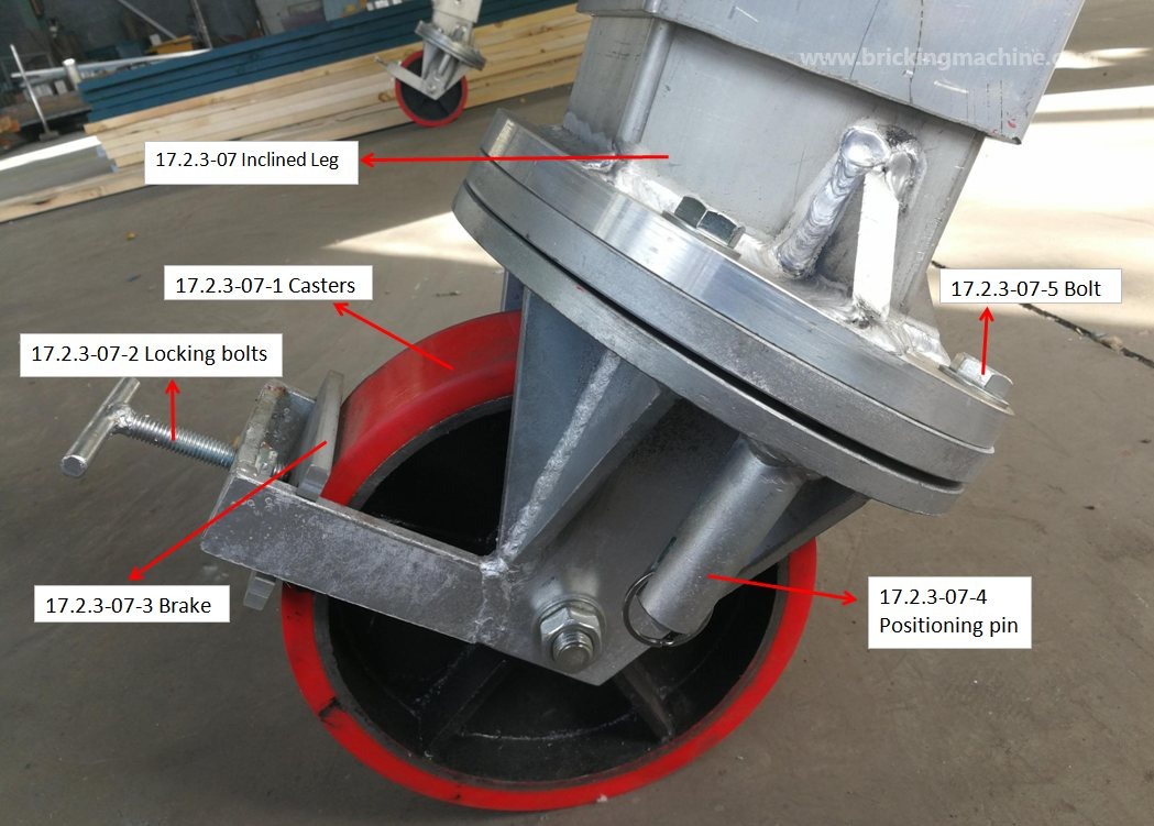 Casters assembly