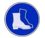 Safety footwear sign