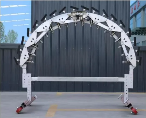 QZJ1.8KT-1 bricking lining machine for rotary kilns 1800-2400 mm