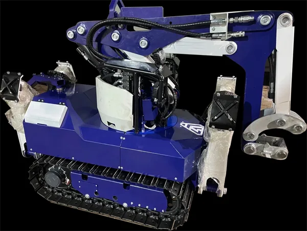 Demolition Robot 1.0 remote-controlled demolition robot by Haide Machine